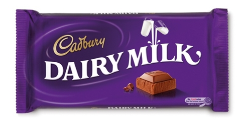 Cadbury Dairy Milk old packaging design